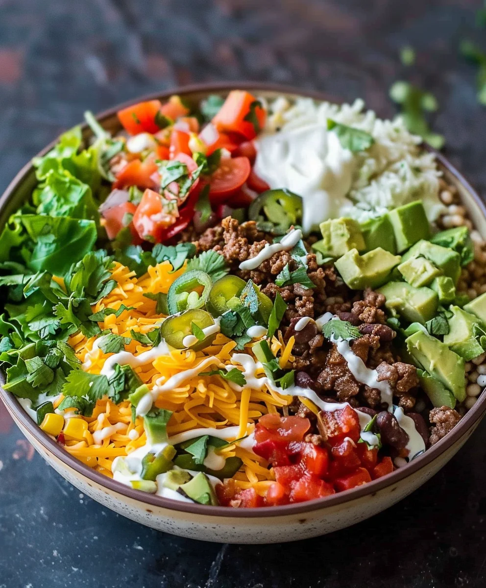 Easy Low Carb Burrito Bowl: Flavorful, Healthy Meal!
