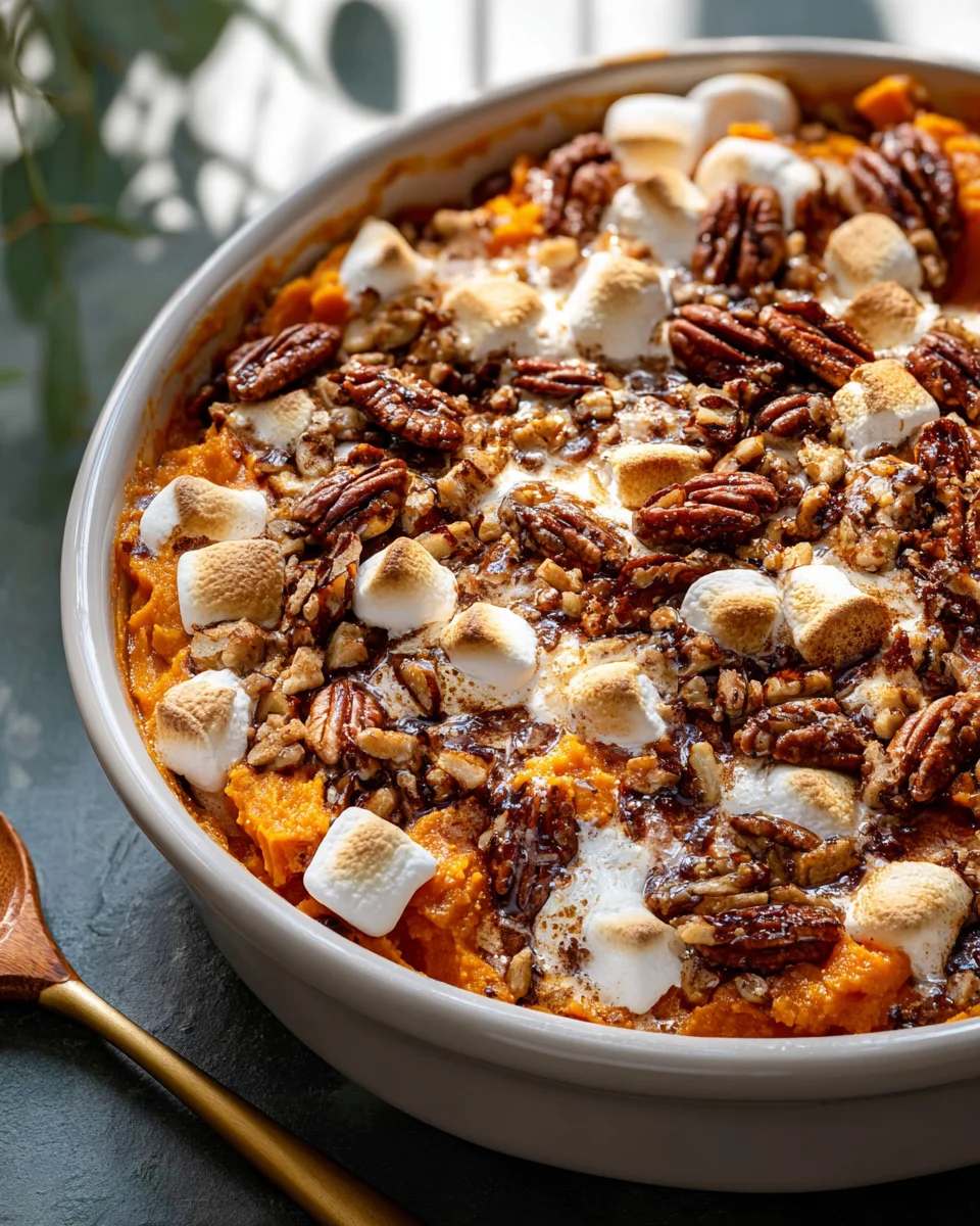 Irresistible Southern Maple Sweet Potato Casserole Recipe