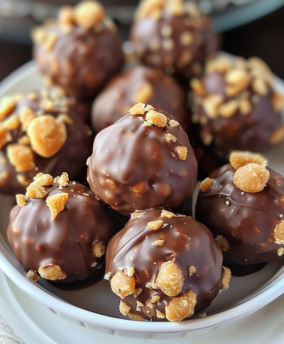 Sweet & Crunchy Butterfinger Balls - Perfect No-Bake Treat