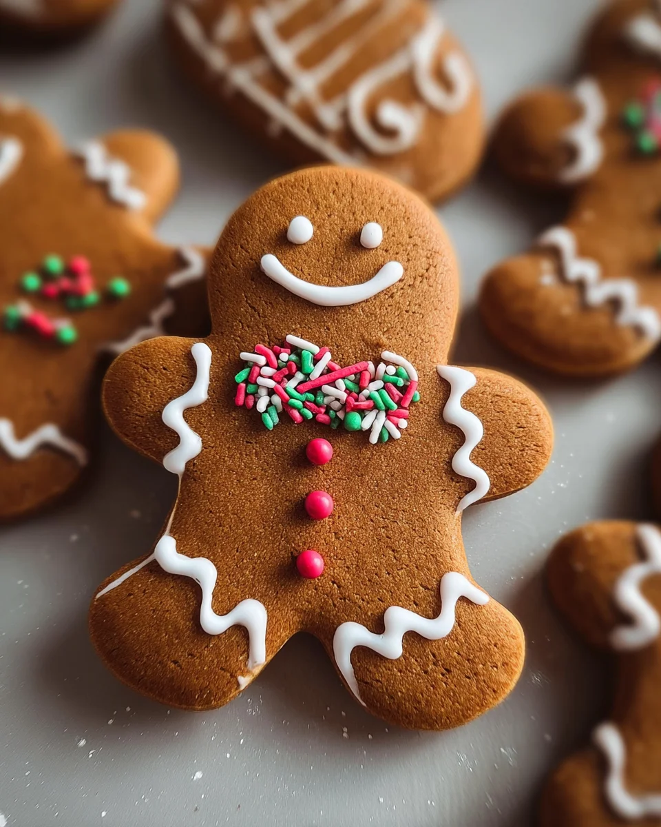 Juniper-Spiced Gingerbread Man Cookies: A Must-Try Recipe!