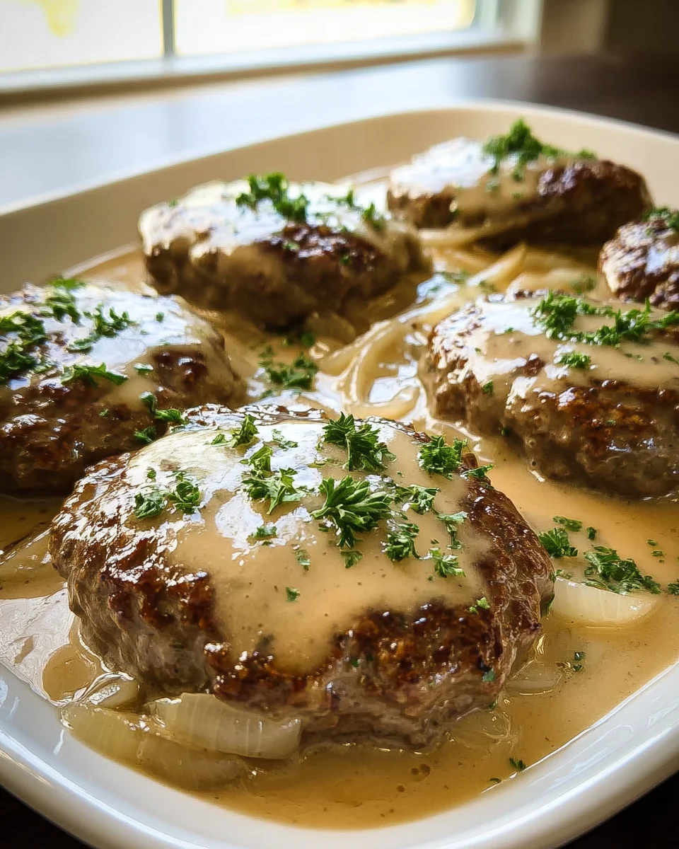 Amish Beef Hamburger Steak Bake: Easy Family Dinner!
