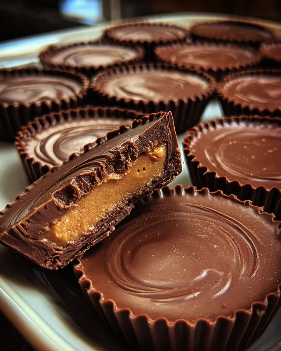 Classic Homemade Peanut Butter Cups: Your Simple Chocolate Treat.