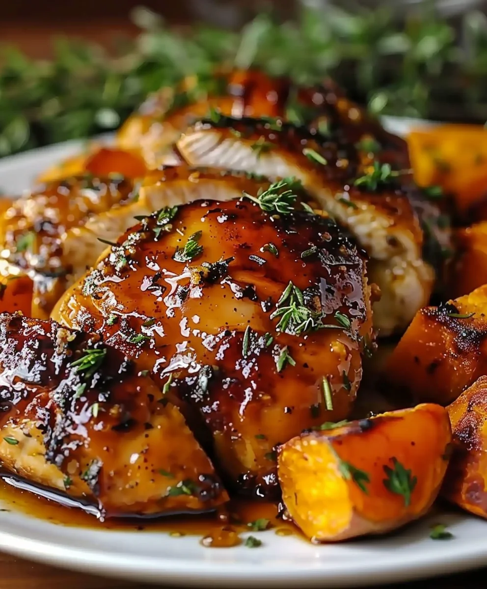 Maple Glazed Chicken With Sweet Potatoes An Incredible Ultimate Recipe