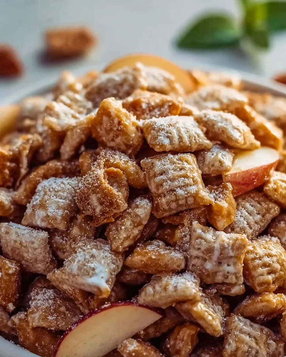 Caramel Apple Puppy Chow: Sweet No-Bake Fall Treat!