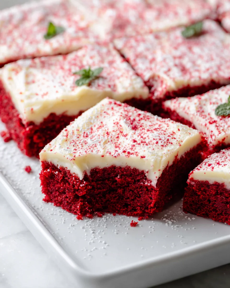 Ultimate Red Velvet Cookie Bars – A Must-Try Dessert!