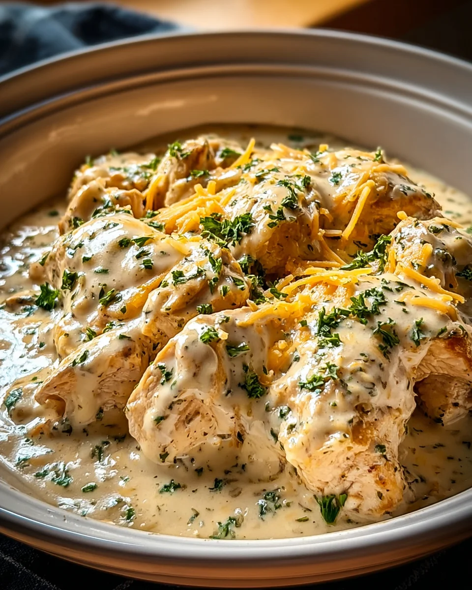 Easy Creamy Ranch Chicken Crockpot: Weeknight Dinner!