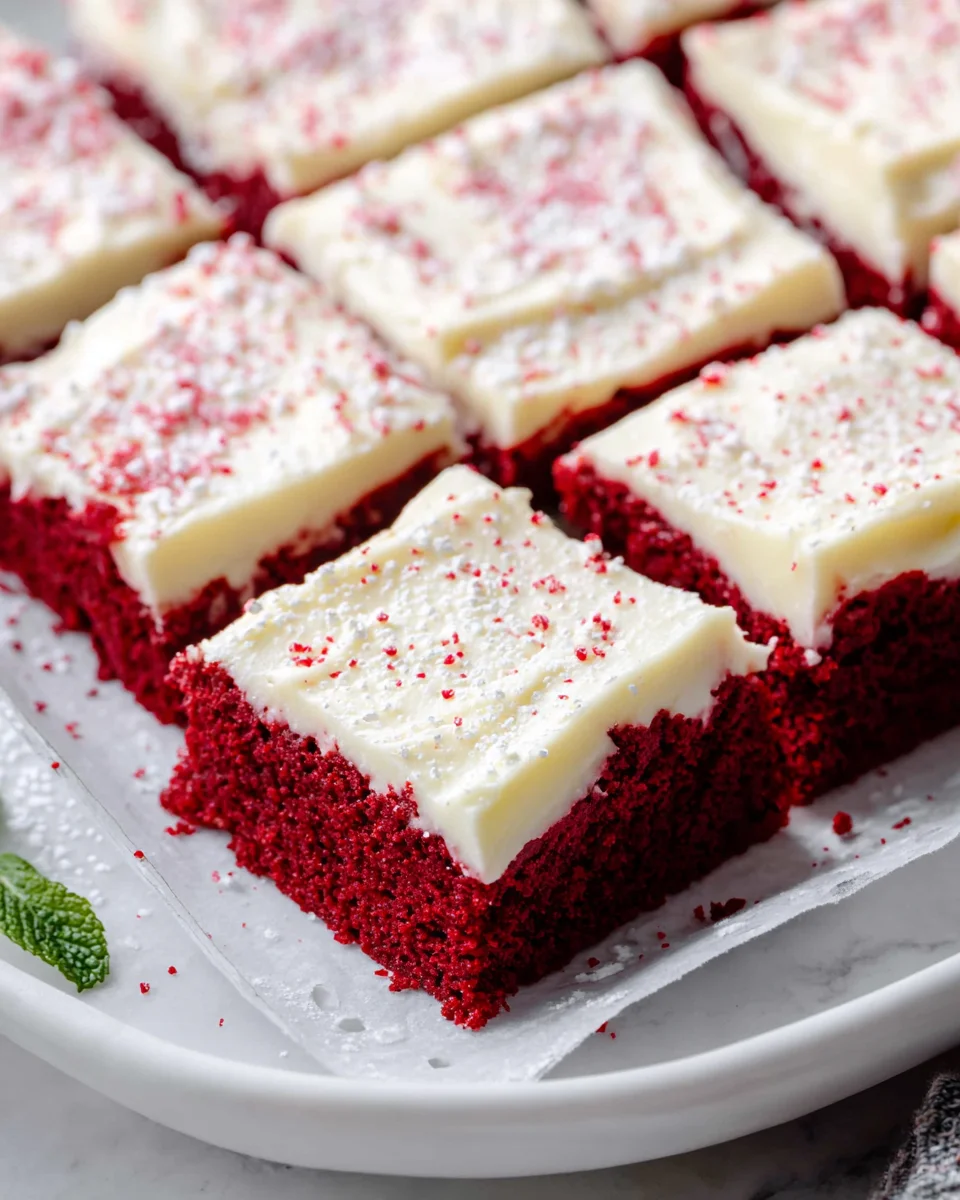 Ultimate Red Velvet Cookie Bars – A Must-Try Dessert!