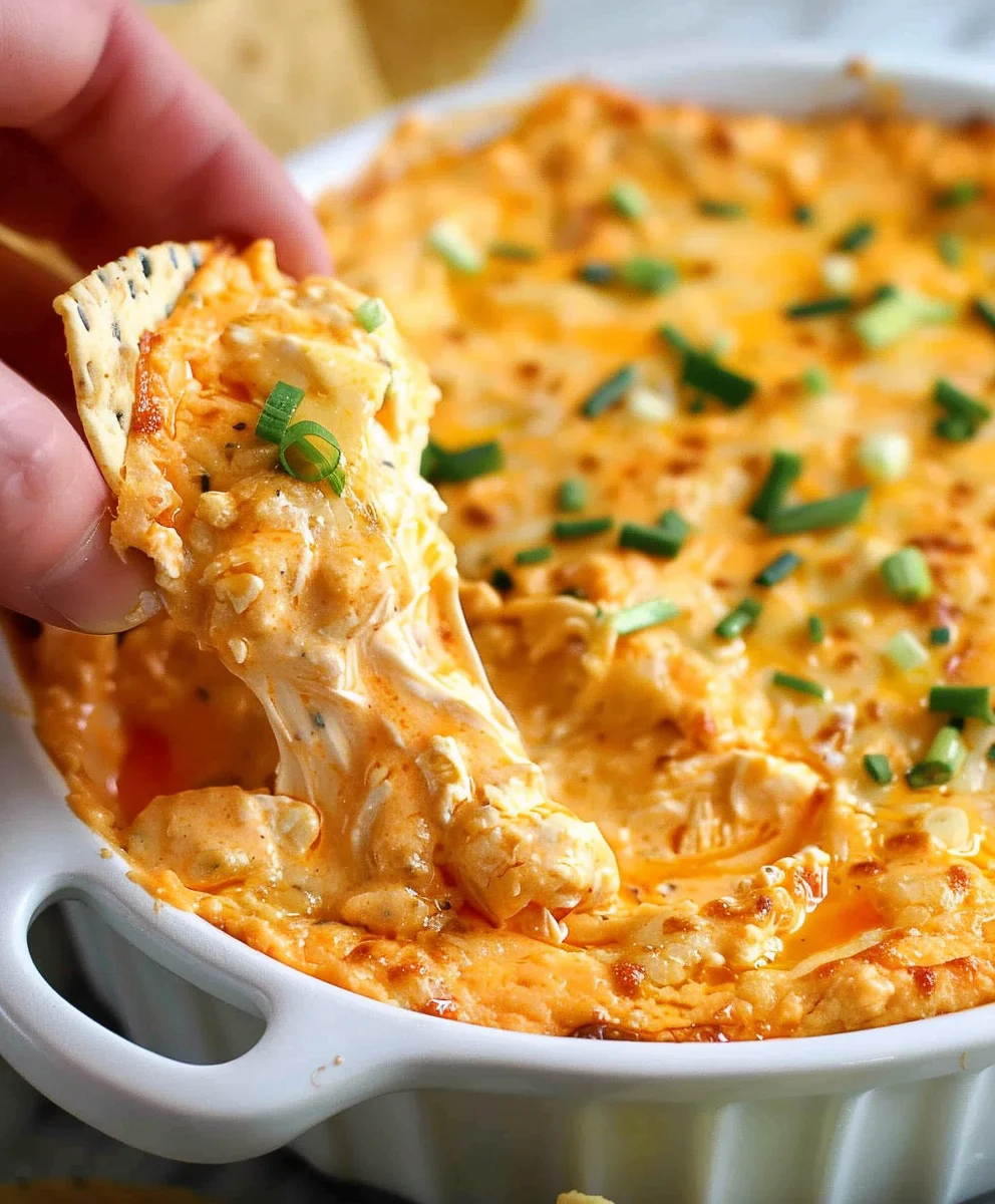 Creamy Buffalo Chicken Dip - Easy, Flavorful & Crowd-Pleasing!