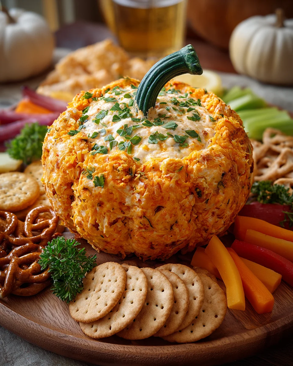 Pumpkin Cheese Ball Recipe: Easy & Delicious Party Appetizer!