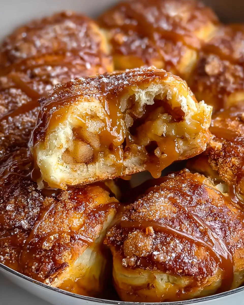 Caramel Apple Pie Bombs: Explosively Delicious Dessert!