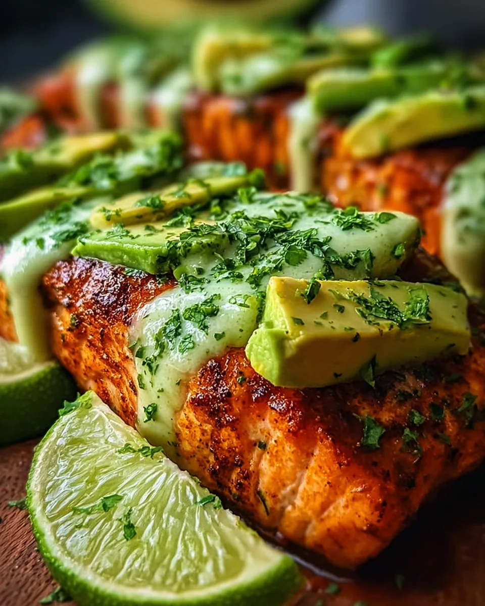 Spicy Cajun Salmon with Avocado Lime Salsa Recipe