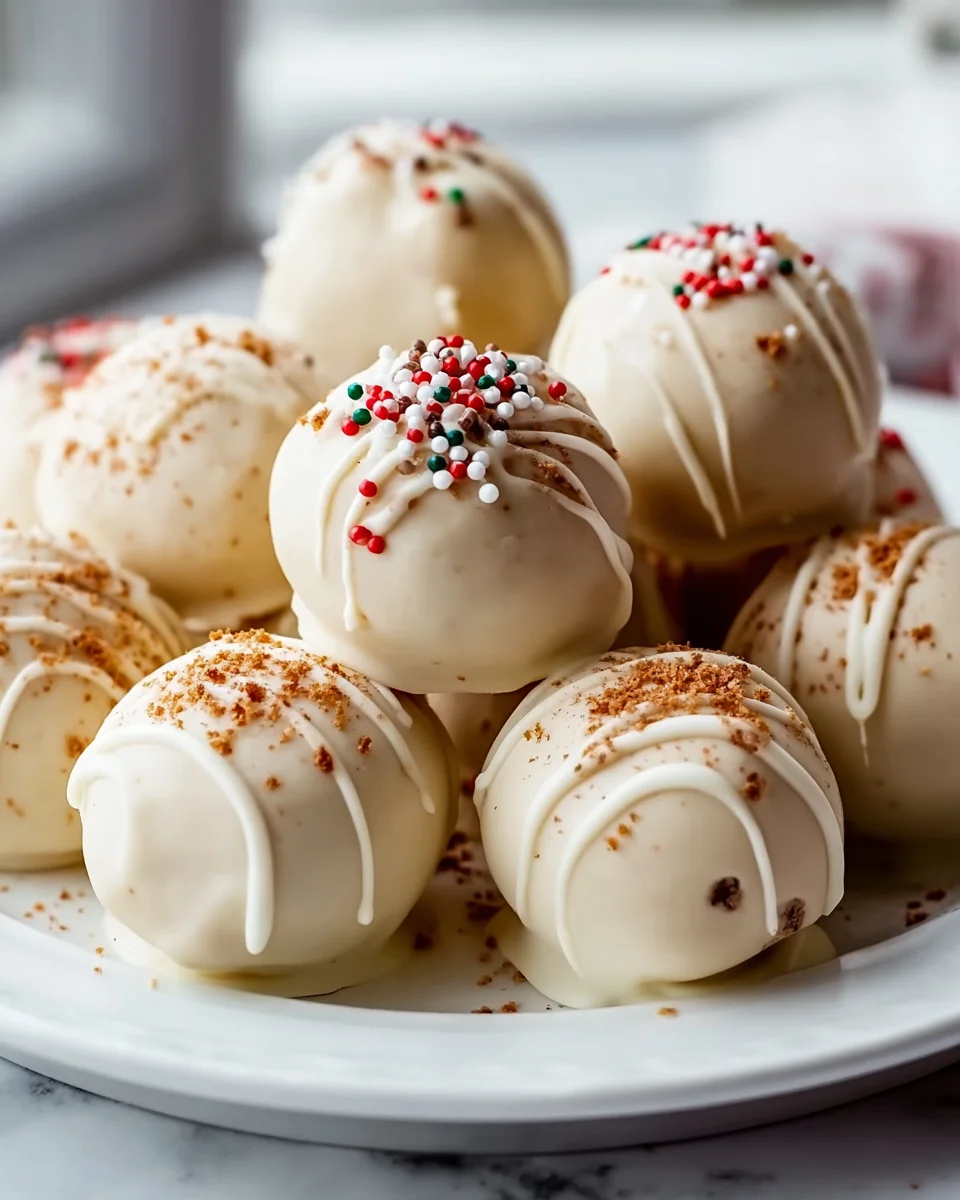 Irresistible Non-Alcoholic Gingerbread Truffles Recipe