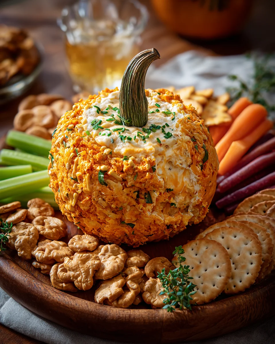 Pumpkin Cheese Ball Recipe: Easy & Delicious Party Appetizer!