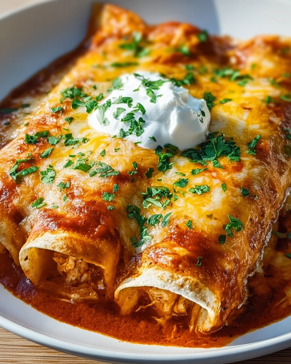 Best Chicken Enchiladas Recipe: Easy & Delicious Dinner!