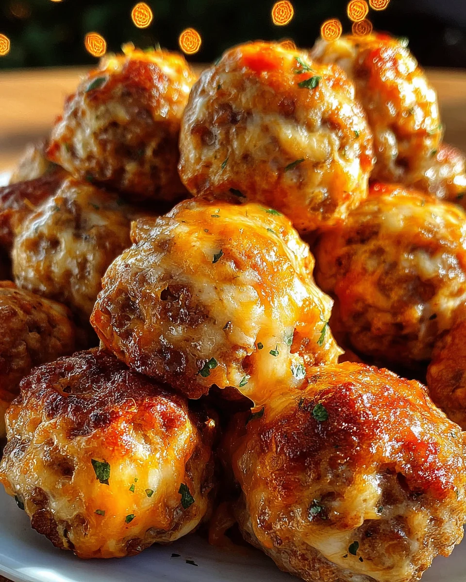 Cheesy Rotel Sausage Balls: Quick & Easy Beef Bites