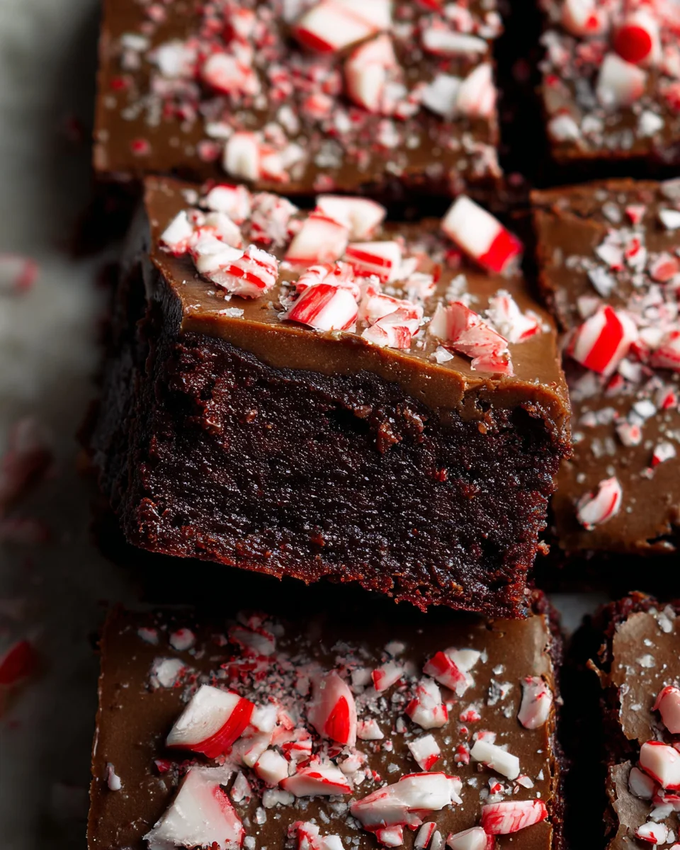 Best Peppermint Brownies: Easy, Fudgy, Minty Chocolate Treat!