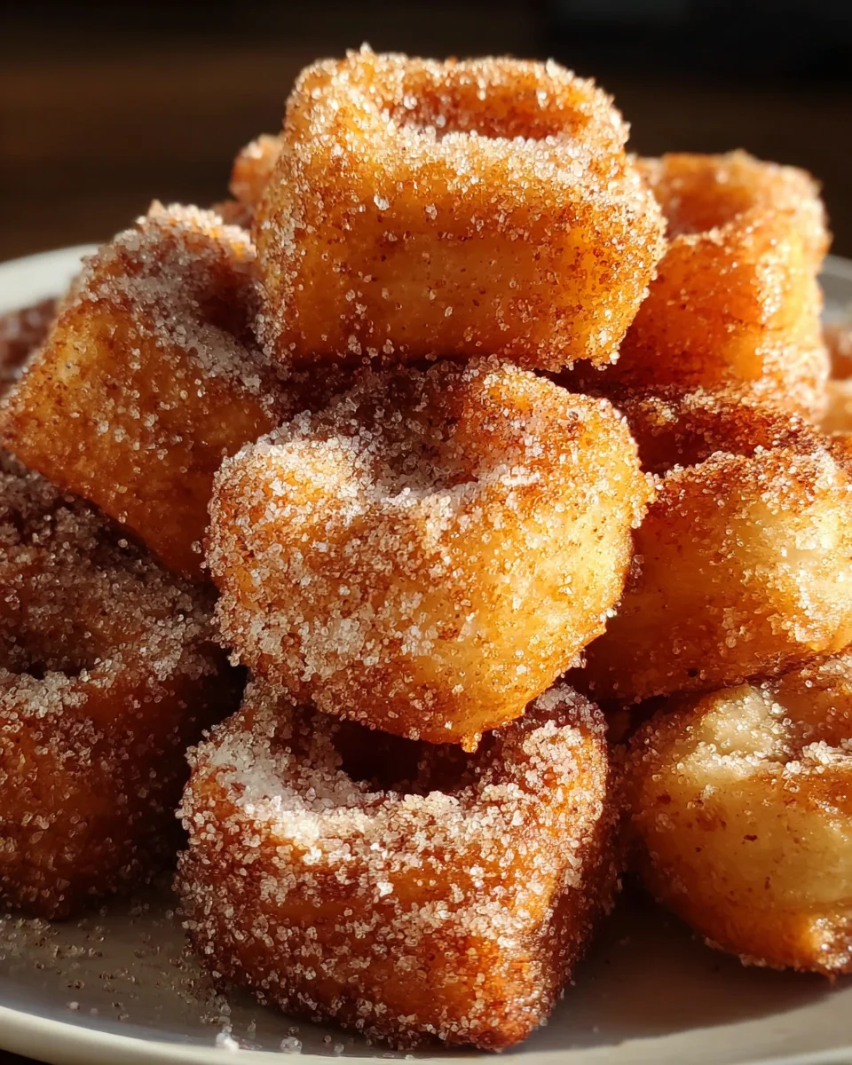 Crispy Angel Cake Churro Bites: Sweet Twist Dessert Recipe