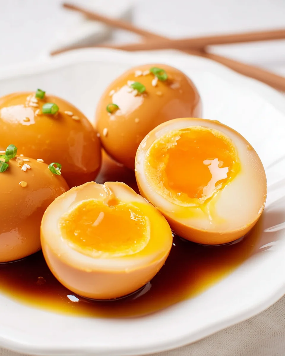 Authentic Ramen Egg Ajitama: Beef Ramen's Non-Alcohol Secret