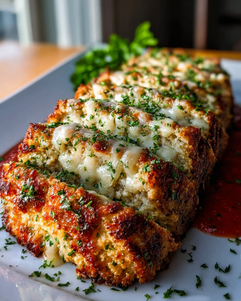 Best Parmesan Chicken Meatloaf - A Comfort Food Classic!