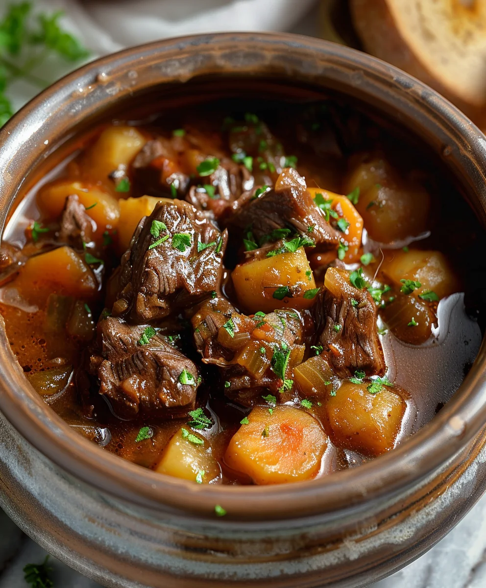 Comforting Crockpot Beef Stew: Easy Slow Cooker Recipe