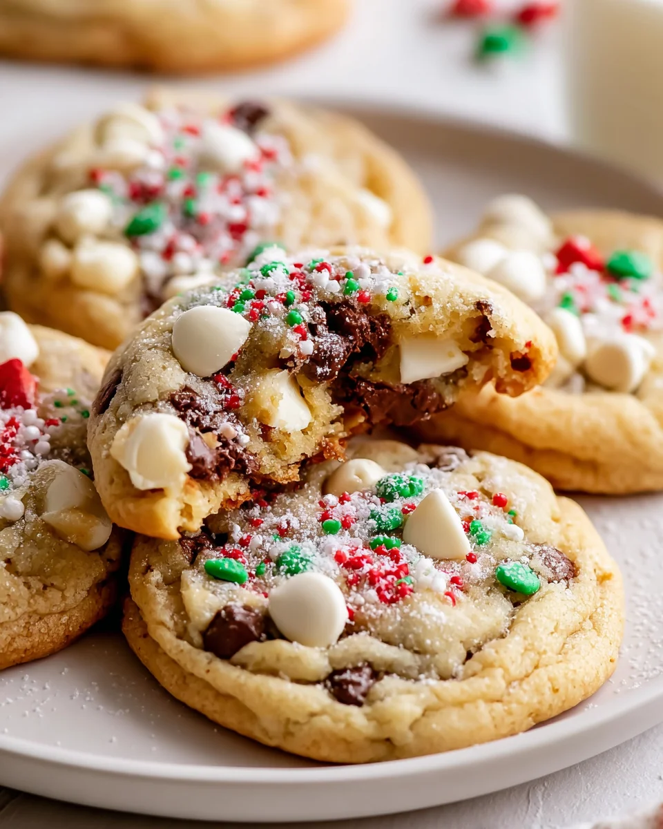 Winter Wonderland Chocolate Chip Cookies