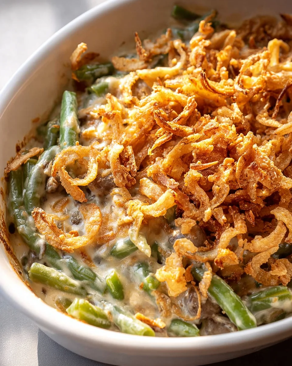 Easy Campbell's Green Bean Casserole for Your Holiday Table