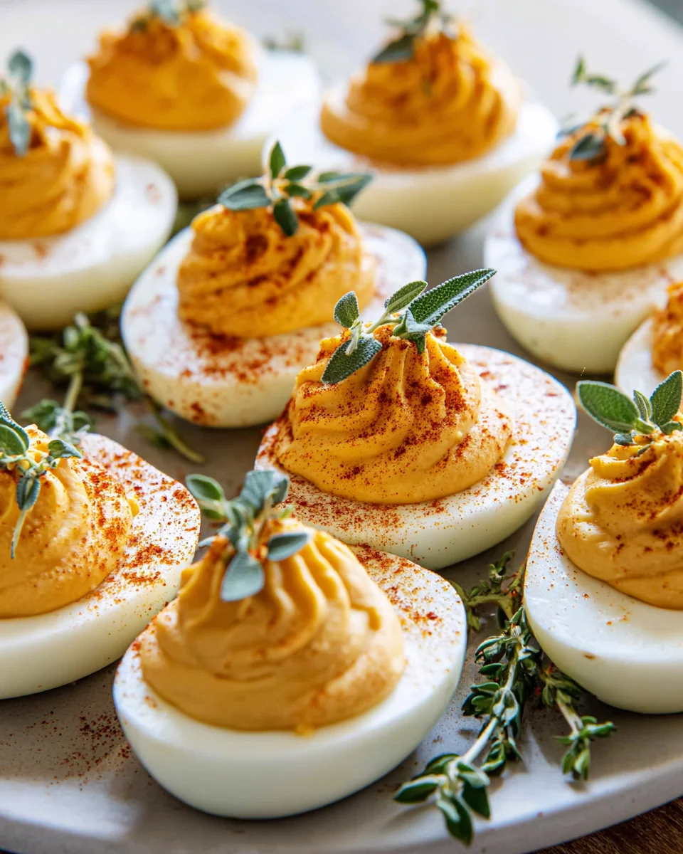 Delicious Thanksgiving Deviled Eggs Recipe for Festive Feasting