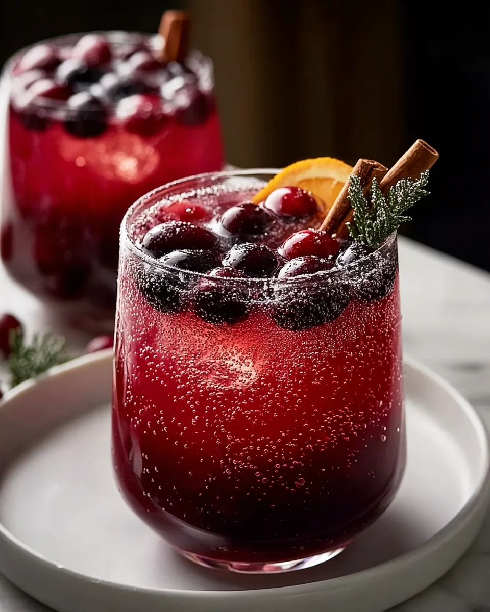 Sparkling Frost Christmas Punch: Festive Non-Alcoholic Recipe
