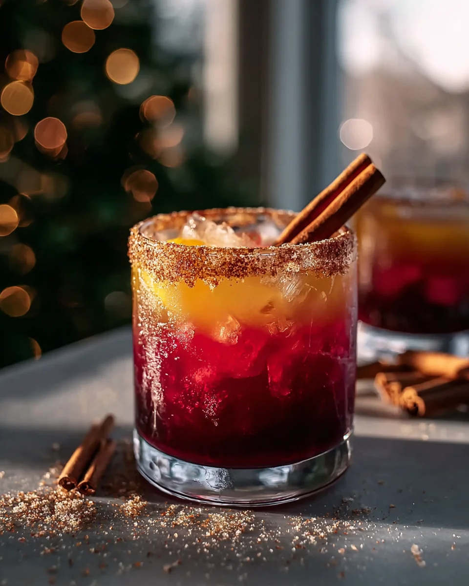 Festive Spiced Christmas Margarita Recipe with a Twist