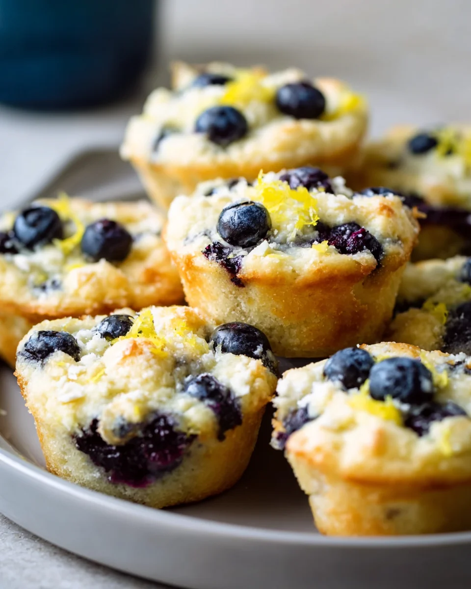 Delicious Blueberry Lemon Zest Cottage Cheese Bites Recipe
