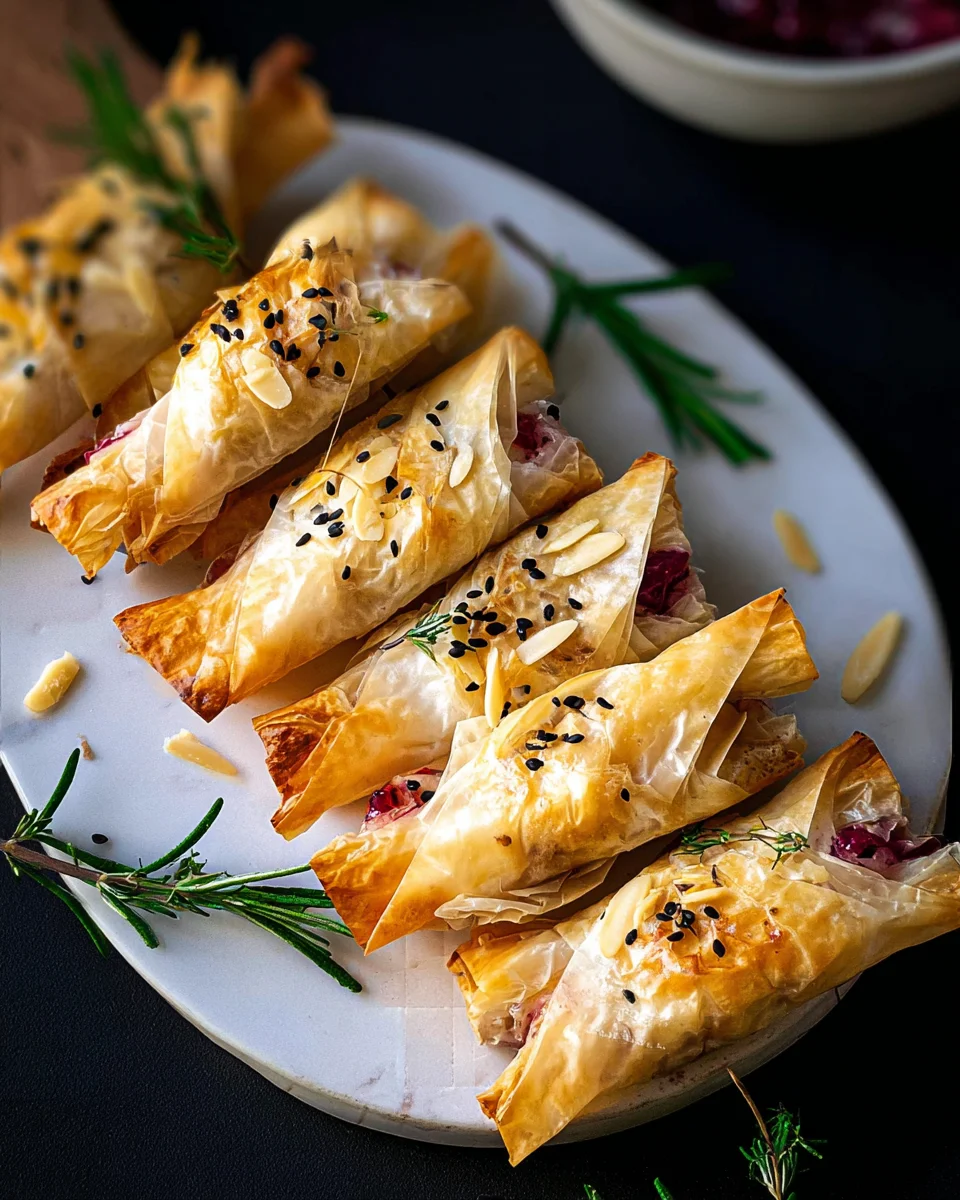 Best Cranberry Brie Filo Crackers: Watch Our Video Recipe