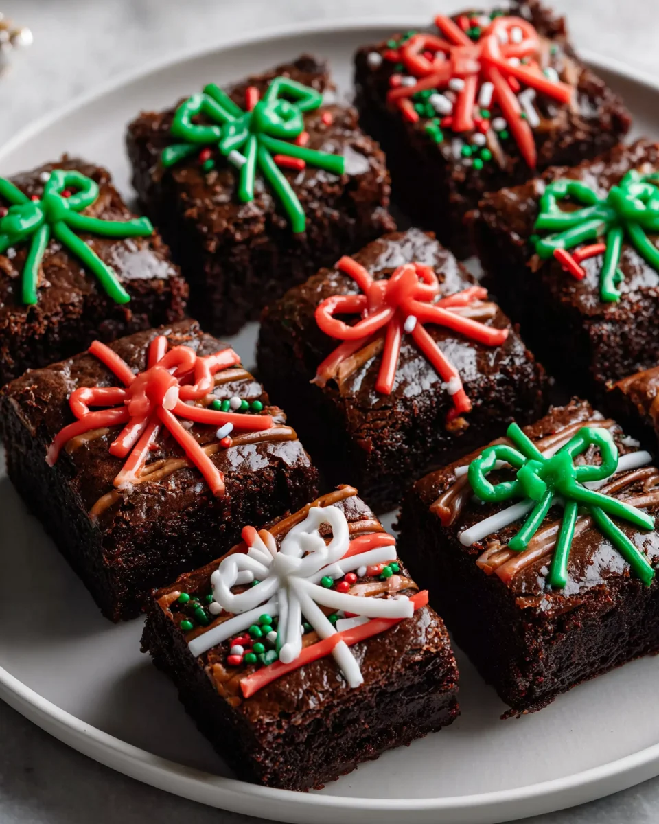 Delicious Christmas Present Brownies Recipe for Holiday Joy!