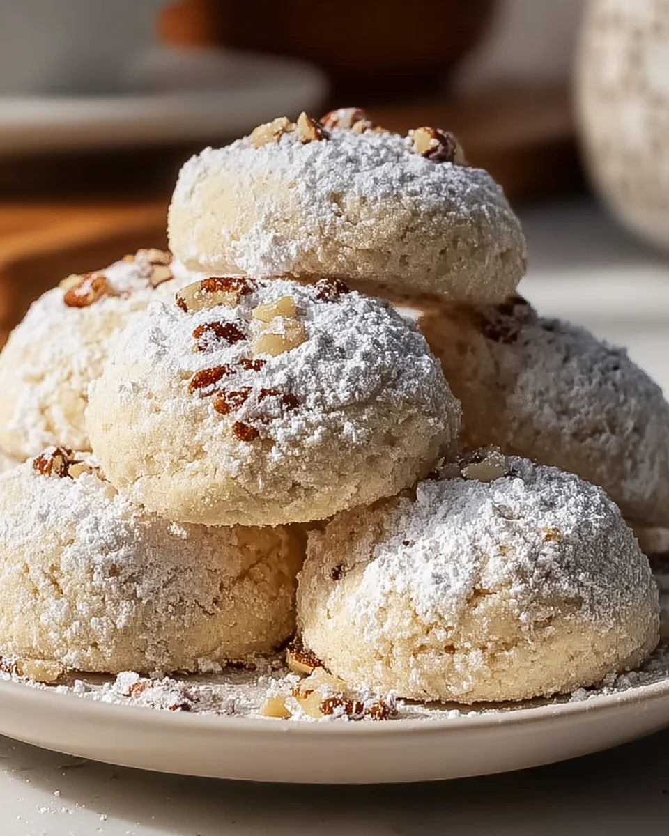 Buttery Pecan Snowball Cookies: Melt-in-Your-Mouth Treats!