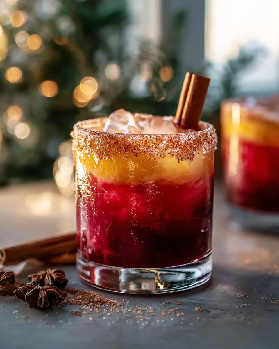 Festive Spiced Christmas Margarita Recipe with a Twist