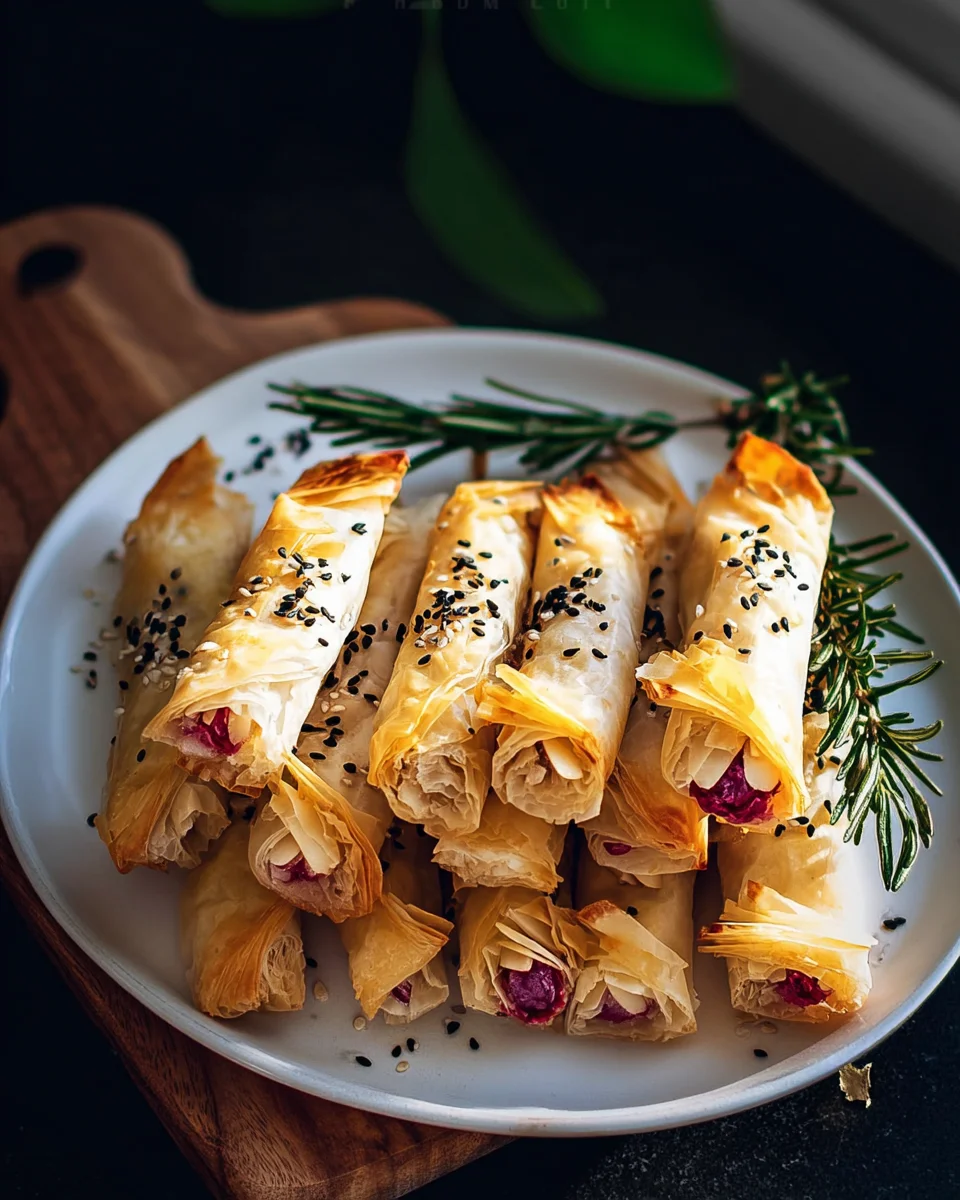 Best Cranberry Brie Filo Crackers: Watch Our Video Recipe