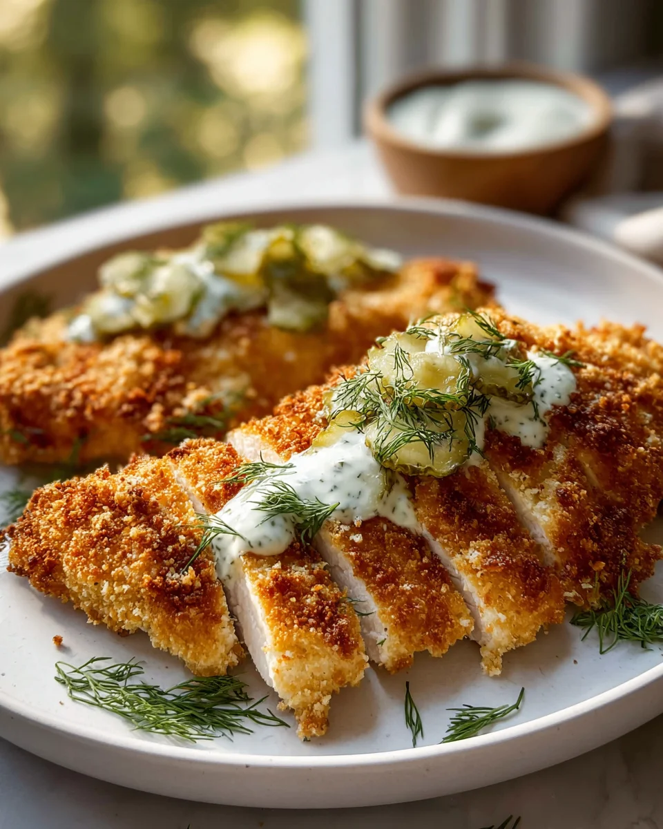 Dill Pickle Parmesan Chicken: A Flavorful Twist on Dinner!