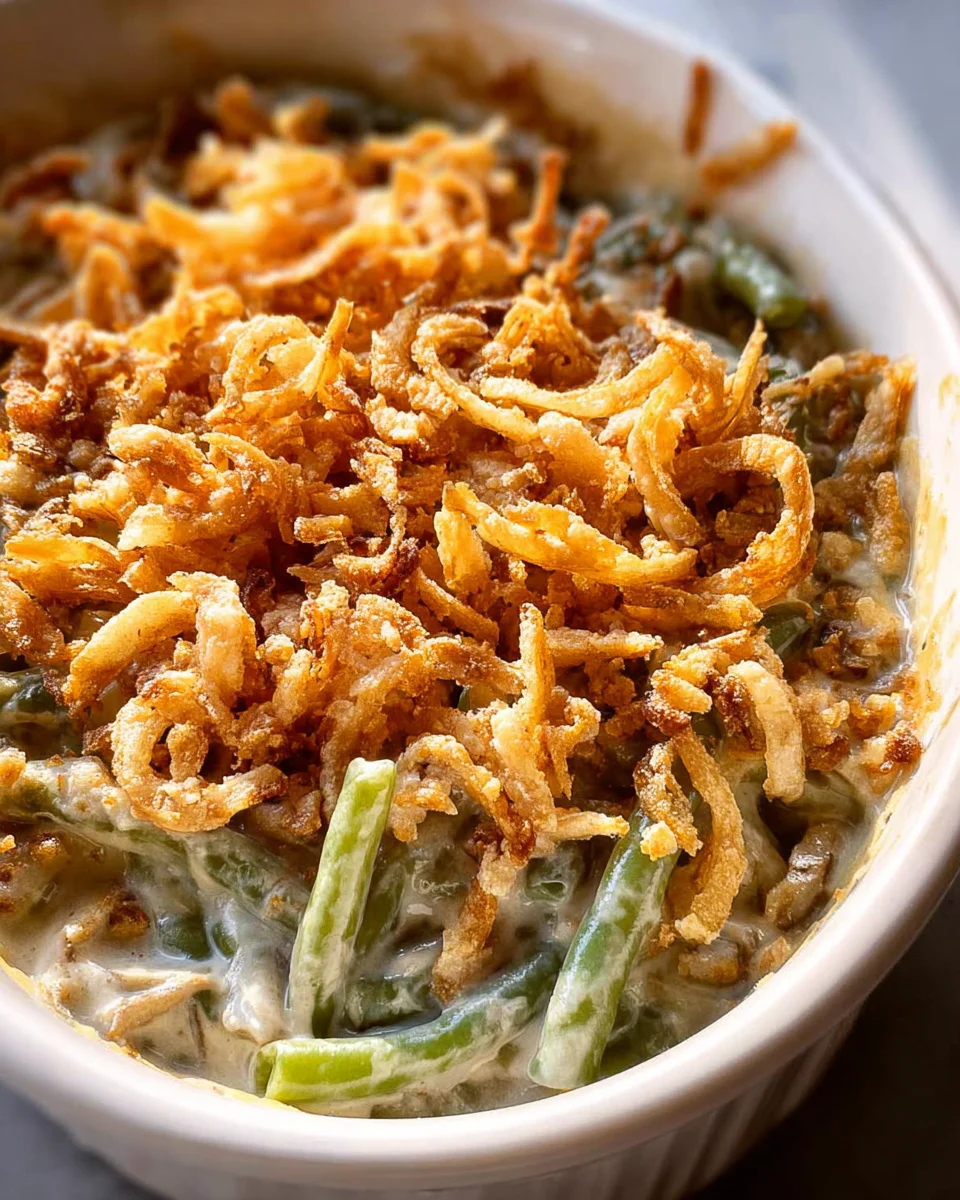 Easy Campbell's Green Bean Casserole for Your Holiday Table