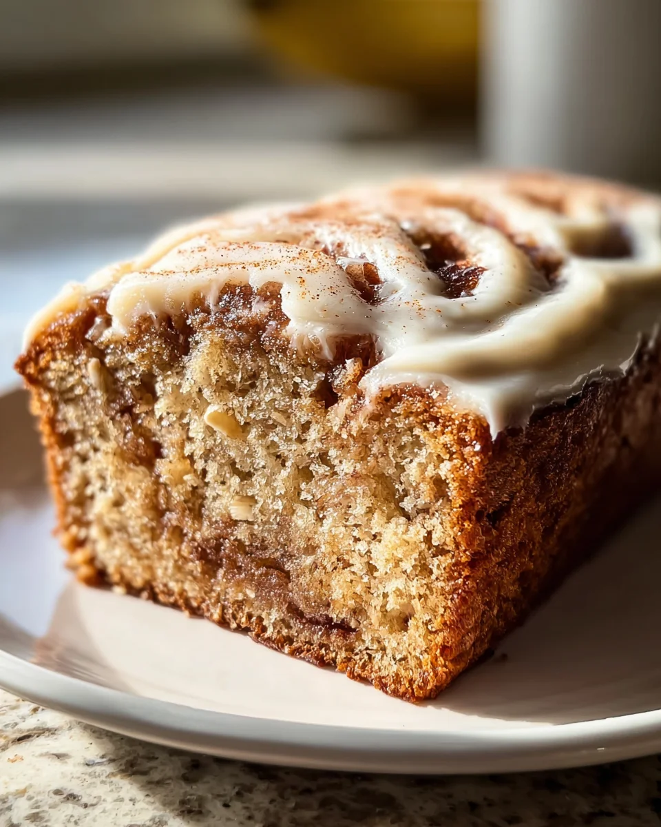 Best Cinnamon Roll Banana Bread Recipe You'll Love!