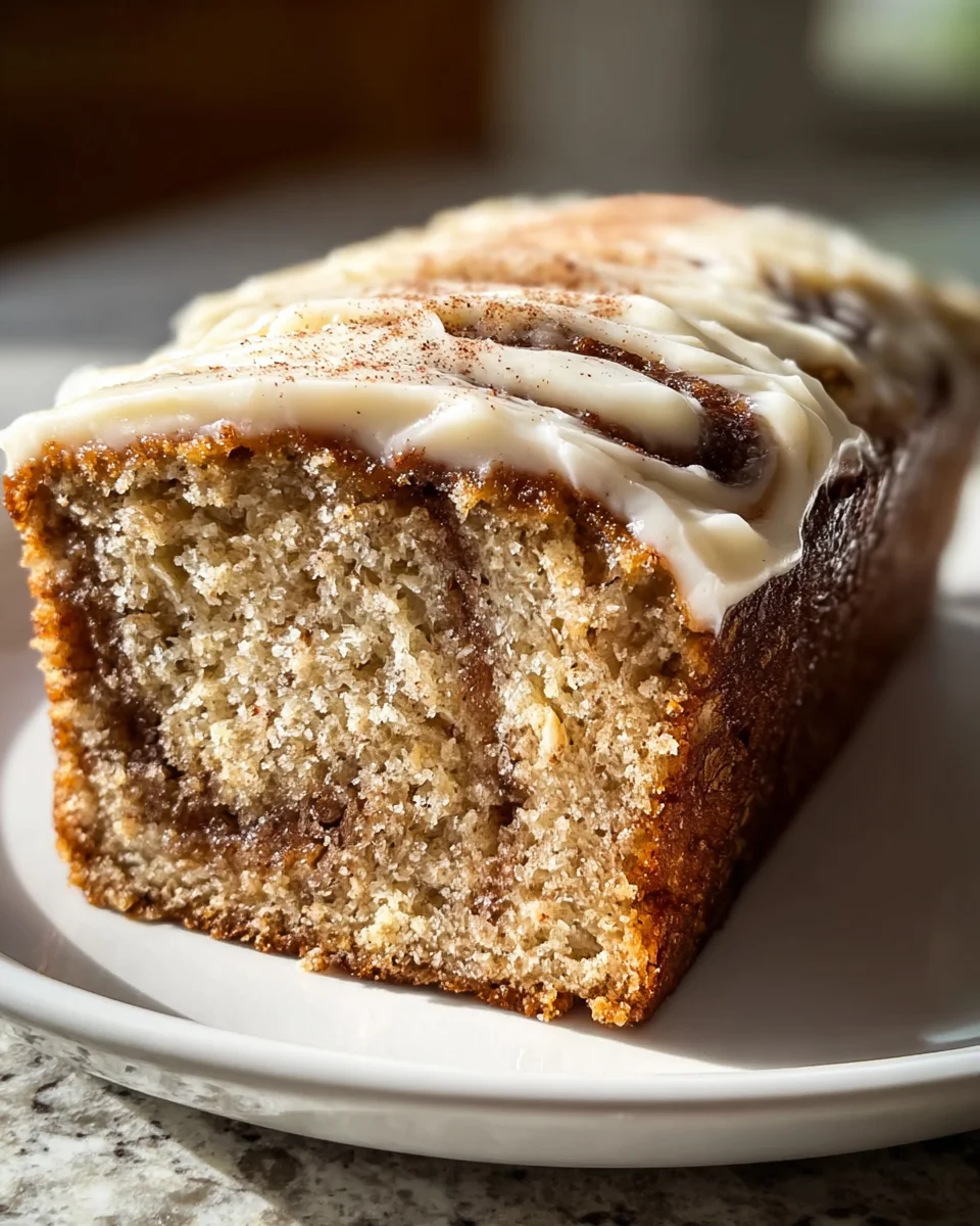 Best Cinnamon Roll Banana Bread Recipe You'll Love!
