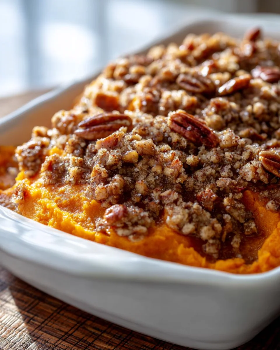 Indulge in Decadent Sweet Potato Casserole Delight!