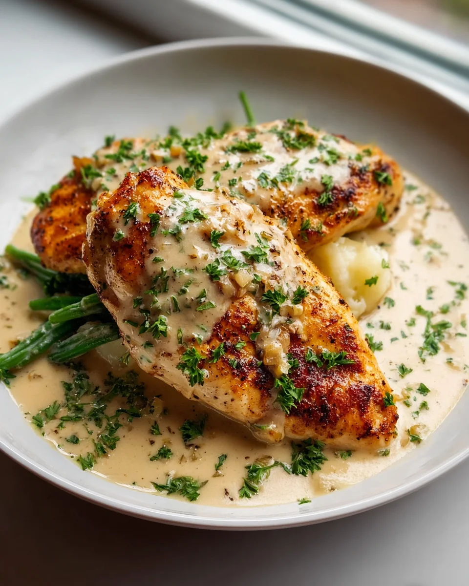 Creamy Garlic Parmesan Chicken Breast: A Flavorful Delight!
