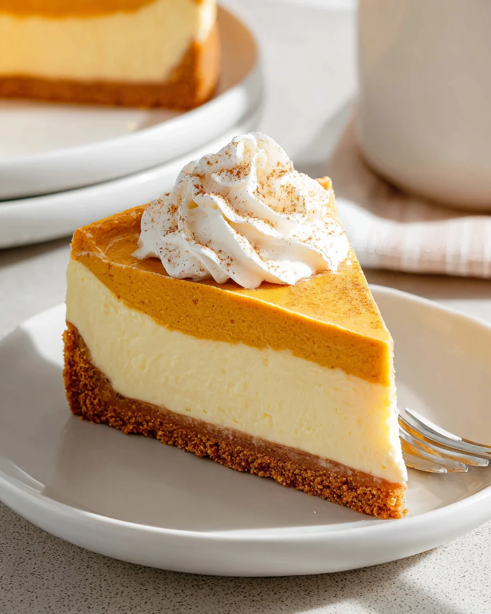 Pumpkin Pie Cheesecake