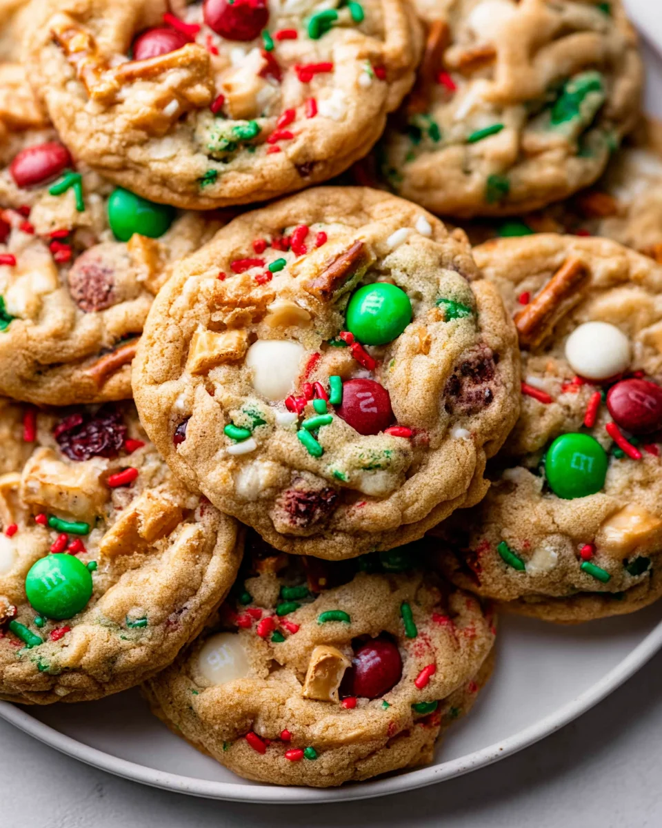 Christmas Kitchen Sink Cookies