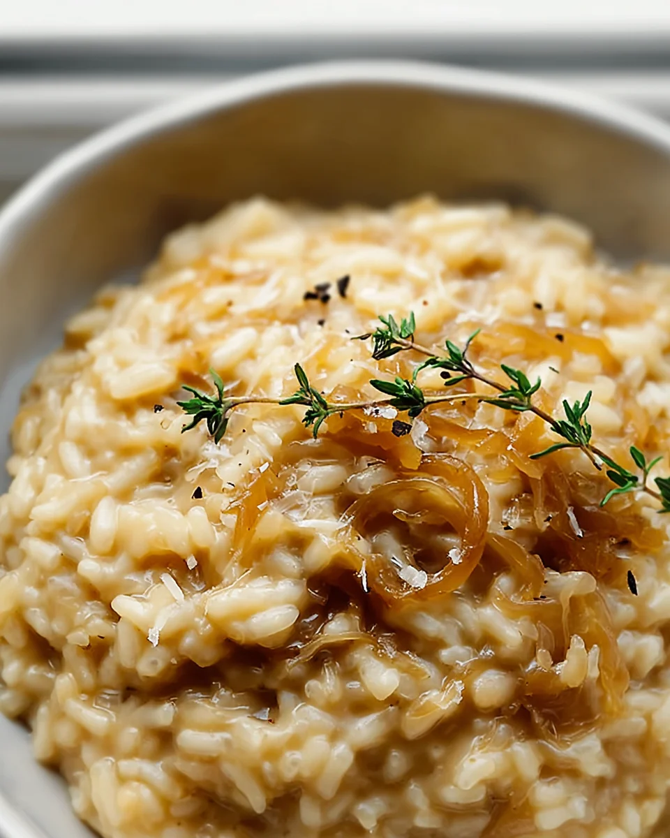 Delicious Caramelized Onion Risotto Recipe for Perfect Flavor