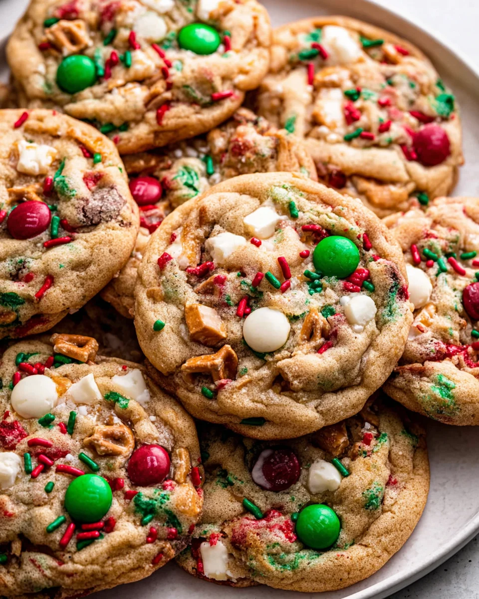 Delicious Christmas Kitchen Sink Cookies for Holiday Cheer!