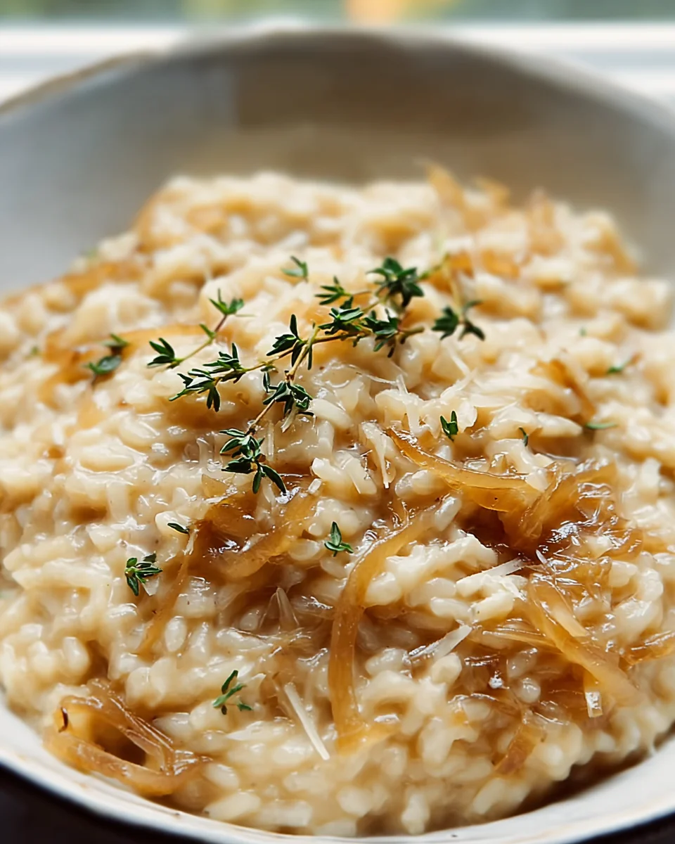 Delicious Caramelized Onion Risotto Recipe for Perfect Flavor
