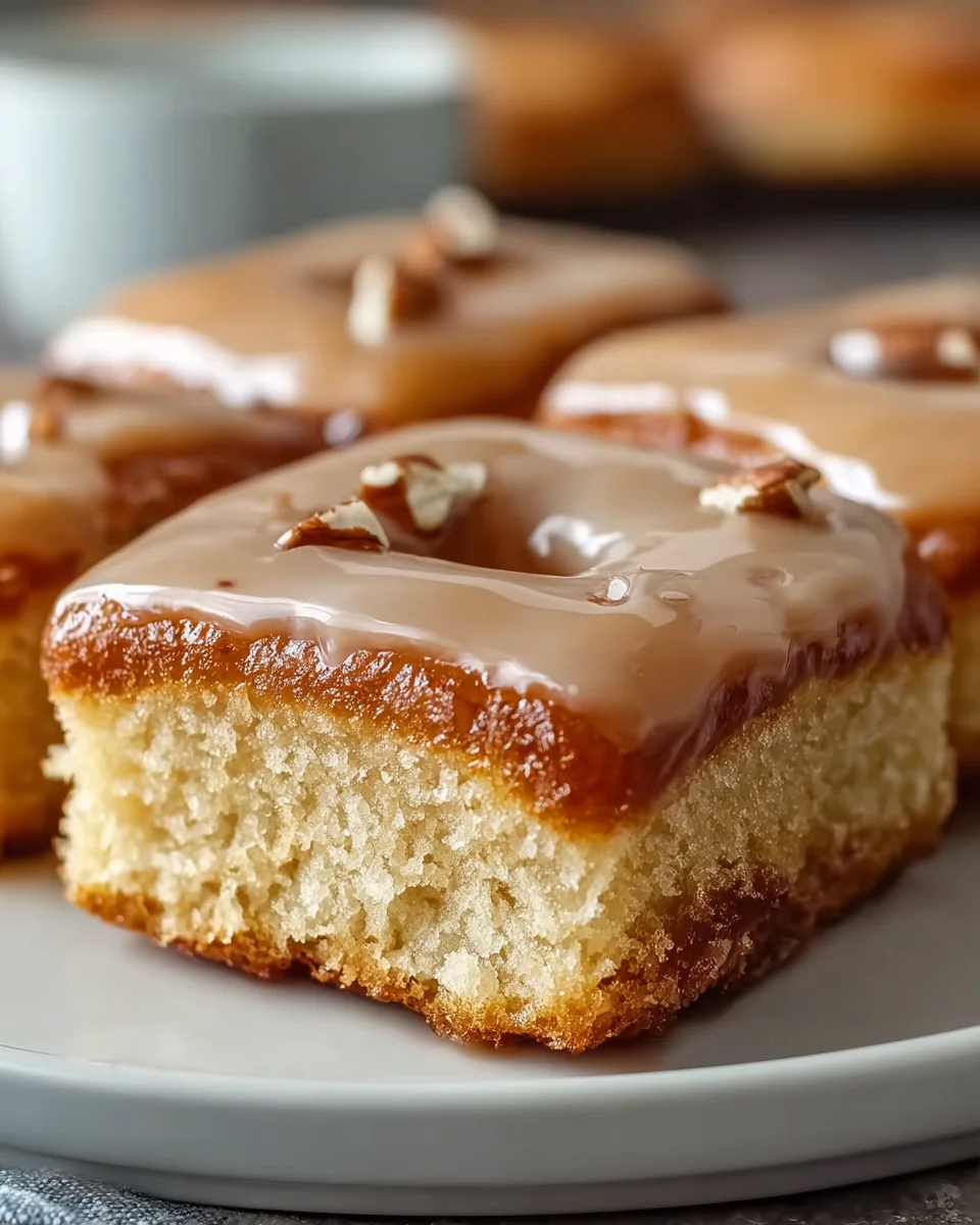 Best Maple Donut Bars Recipe - Sweet, Sticky & Irresistible