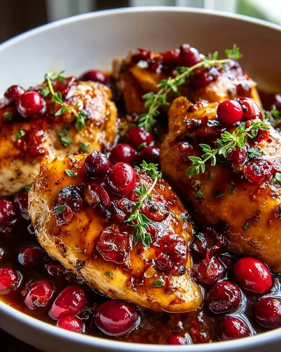 Cranberry Orange Chicken: A Flavorful Holiday Dinner Idea