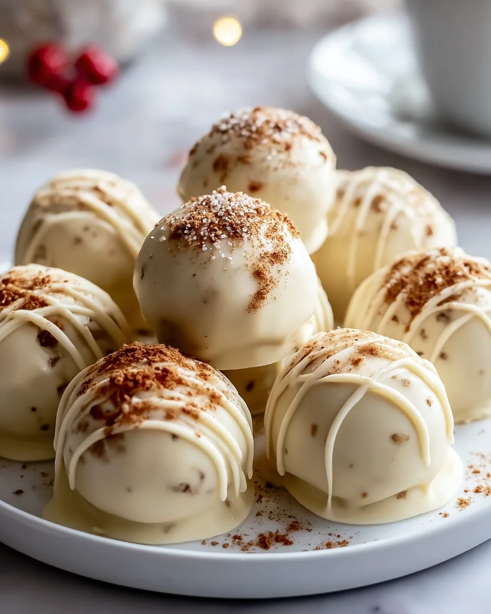 Irresistible Gin-Flavored Gingerbread Truffles Recipe