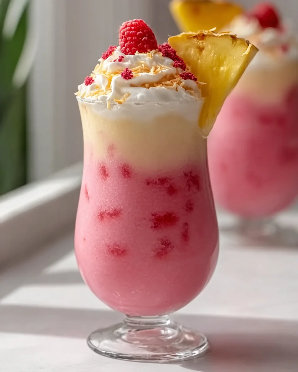 Delicious Raspberry Colada Twist: Refreshing Non-Alcoholic Recipe
